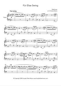 Für Elise Swing (Piano)