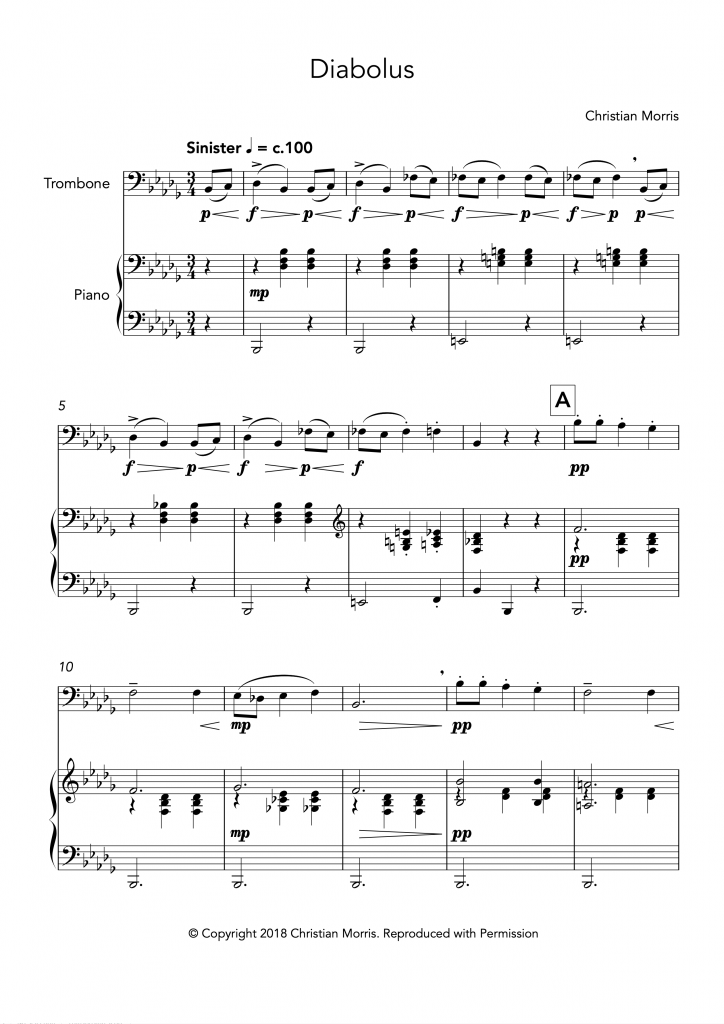 Diabolus (Trombone and Piano)