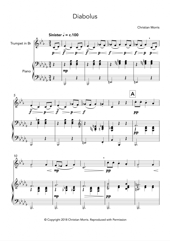 Diabolus (Trumpet and Piano)