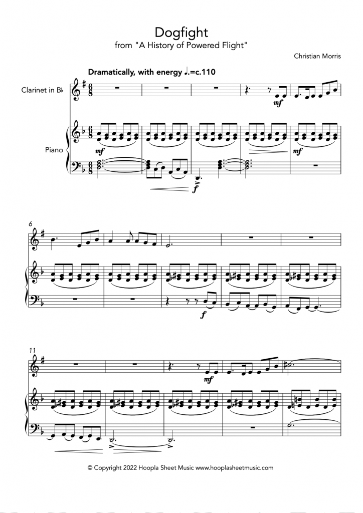 Dogfight (Clarinet and Piano)