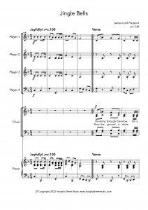 Jingle Bells (Classic Version) (Flexible 4-Part)