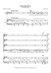 Gesù Bambino (The Infant Jesus) (SATB Choir)