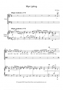 Myn Lyking (SATB Choir)