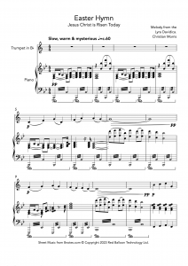 Easter Hymn (Jesus Christ is Risen Today) (Trumpet and Piano)
