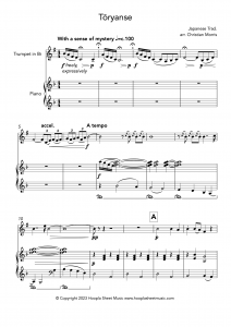 Tōryanse (通りゃんせ) (Trumpet and Piano)