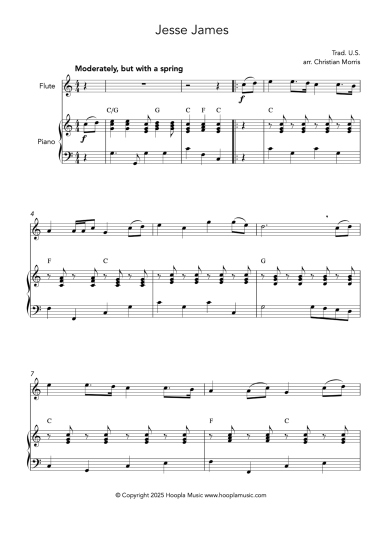 Jesse James (Flute)