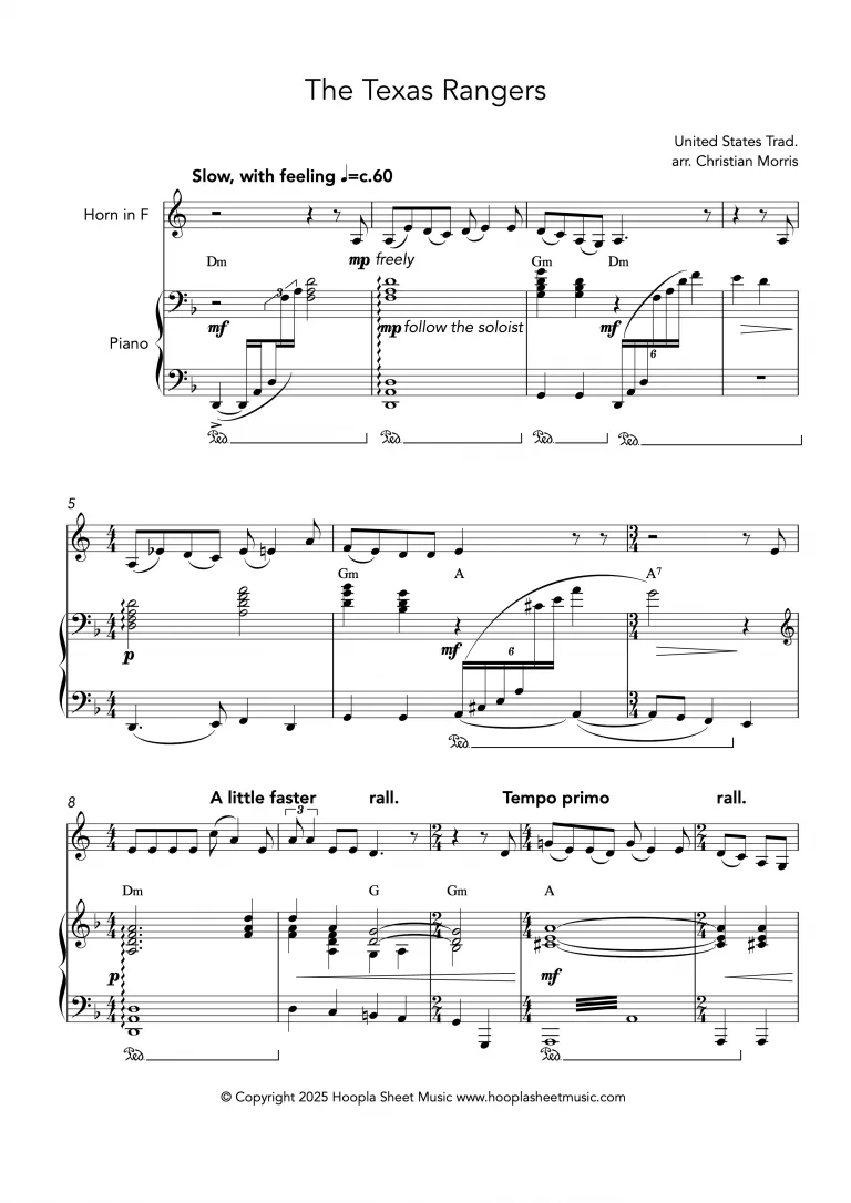 The Texas Rangers (French Horn)