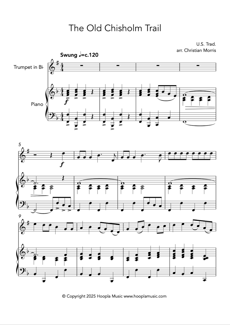 The Old Chisholm Trail (Trumpet)
