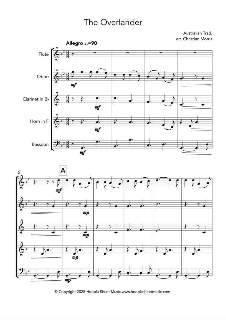 The Overlander (Wind Quintet)
