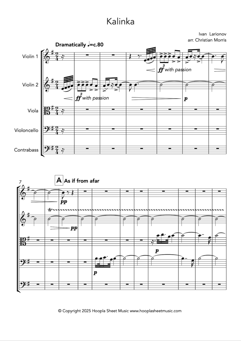 Kalinka (String Ensemble)