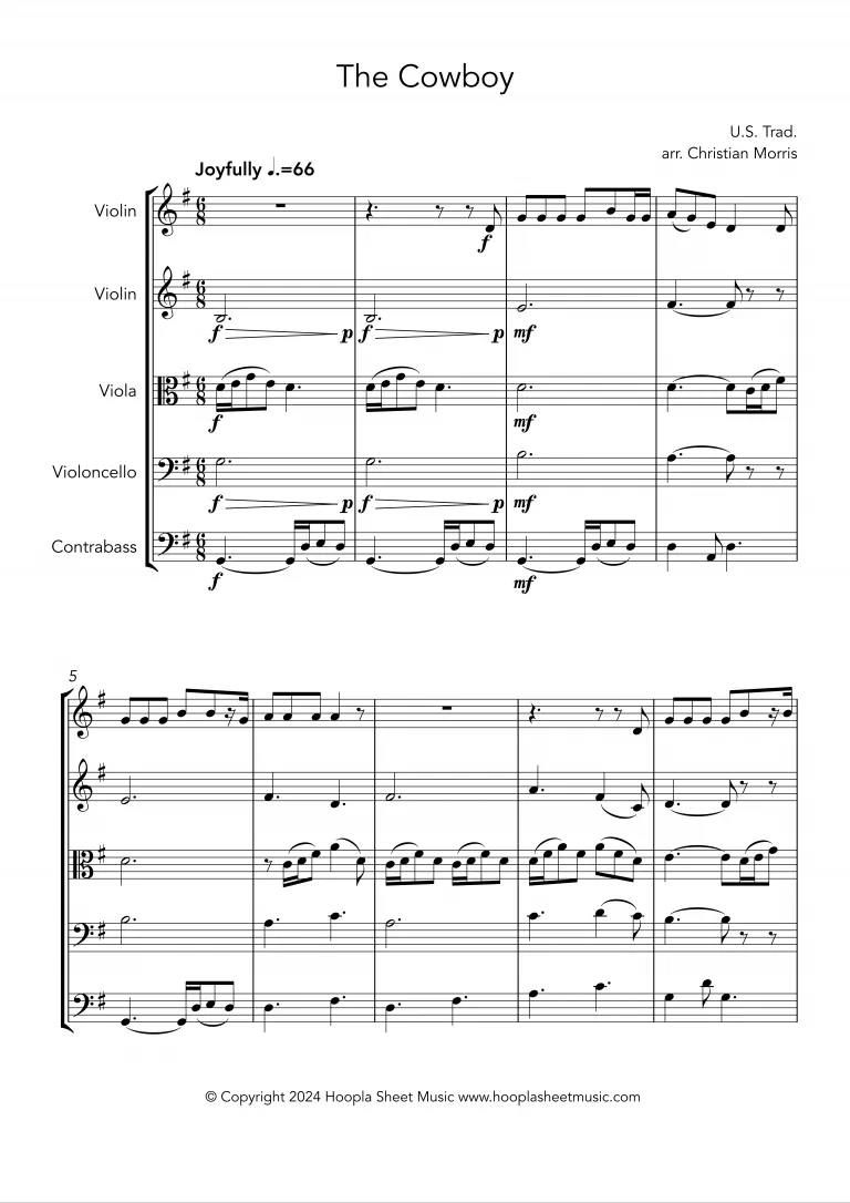 The Cowboy (String Ensemble)