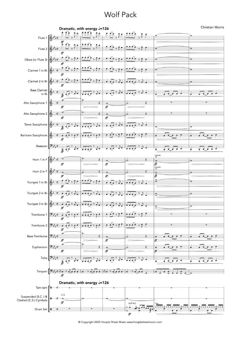 Wolf Pack (Wind/Concert Band)